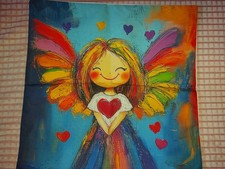 Kissenhülle 45x45 neu - neu, engel