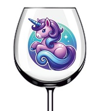 12x bunte Weihnachten Einhorn