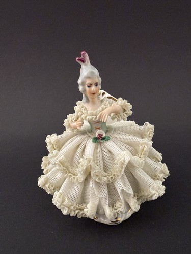 Porzellan figur ballerina - porzellan,