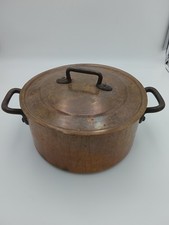 Kupfertopf verzinnt oval - ,