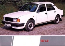 Prospekt brochure skoda 120 - skoda, ls