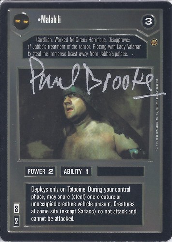 Star wars ccg paul brooke - ccg,