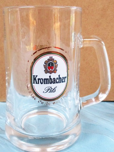 Seltener glas bierkrug 0 25 - , 0,25