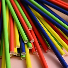 100-2000x Strohhalme Flexible