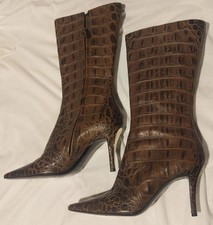 Escada Damen Stiefelette Leder
