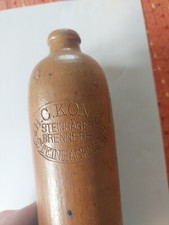 Brennerei H.C.König. Kruke. Tonflasche. Um 1900