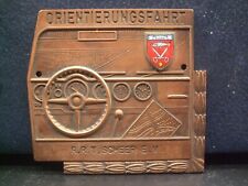 Auto-Plakette Orientierungsfahrt R.R.T. Scheer E.V.