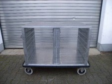SENKING Tablettwagen Edelstahl für 12 x GN 2/1 oder 24 x GN 1/1