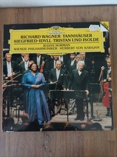 RICHARD WAGNER TANNHÄUSER SIEGFRIED-IDYLL TRISTAN UND ISOLDE 12" LP VINYL