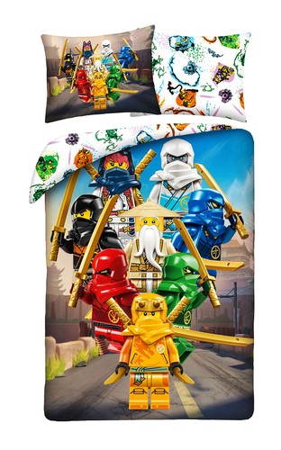 Lego ninjago kinderbettwäsche - lego,
