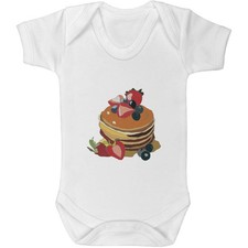 "Fruit Pancake Stack" Baby Grows / Bodys (GR034740)