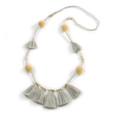 Boho Style Glasperlen Bommel