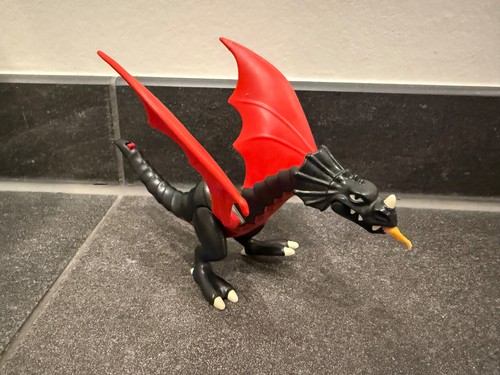 Playmobil schwarz roter drache - roter,