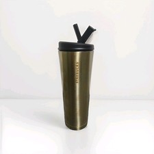 Starbucks Tumbler Thermobecher Thermosflasche Edelstahl Gold 20fl/ 591 ml 2013