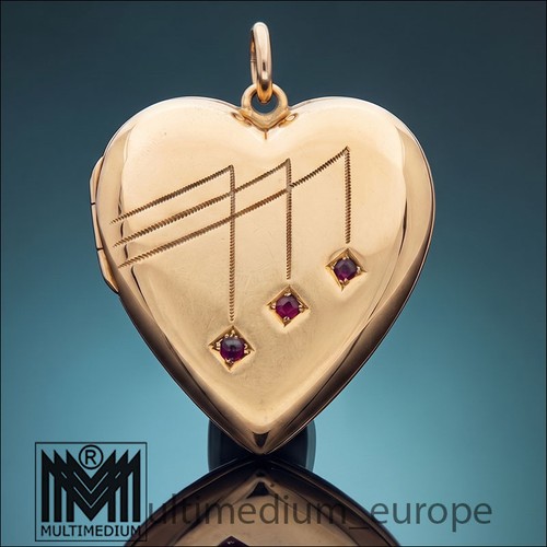 Antiker jugendstil herz - antiker,