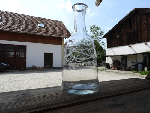 1850 schnapsflasche - c.1850,