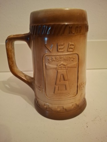 Bierkrug veb fischwerk - bierkrug,