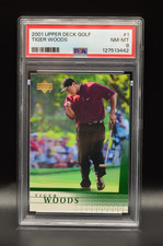 Tiger Woods Rookie 2001 Upper