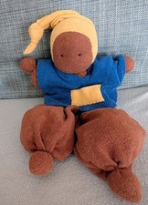 Waldorfpuppe für Babies Schlenkerpuppe Stoffpuppe