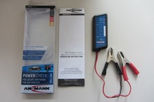 Ansmann Power Check für 12 V KFZ Batterien, Auto Batterie Tester