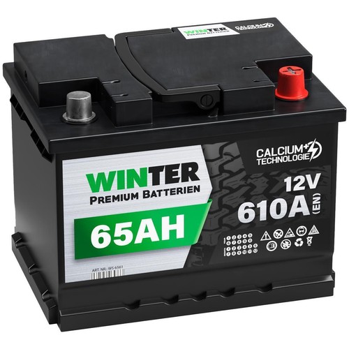 Autobatterie 12v 65ah starter - autobatterie,