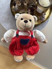 💕 Spieluhr Sterntaler Bär Nicki Stoff Hose💕 Guten Abend, gute Nacht 💕Vintage