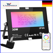 RGB LED Fluter 30W Bluetooth APP-Steuerung 16M Farben