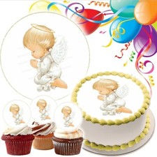 Engel Taufe Tortenaufleger