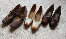 Hassia 3 Paar Leder Pumps 2 Paar Größe 5 und 5,5  Braun, Taube und Creme wie neu