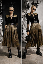 Vintage Hosenrock Set Gold