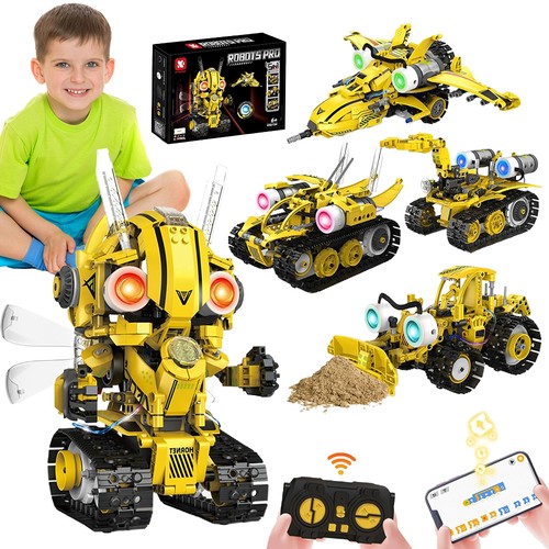 Roboter bausteine figur - roboter,