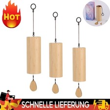 Klangspiel Bambus Windspiel Glockenspiel Holz&MetallGartendekoration Geschenk
