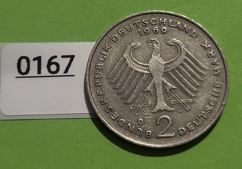 Deutsche mark münze der - 2,