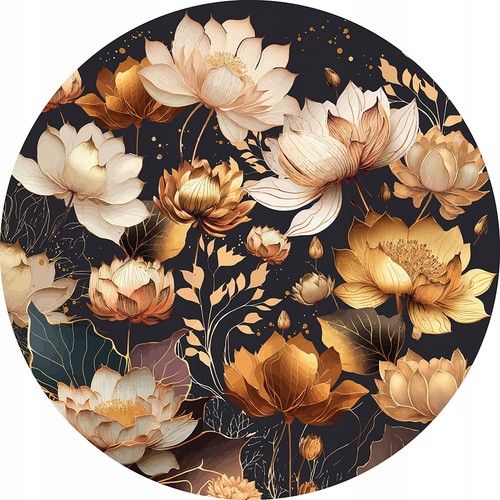 Puzzle 500 rund - puzzle, blumen