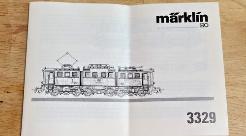Märklin 3329 elektrolok - märklin, -3329-elektrolok-h0