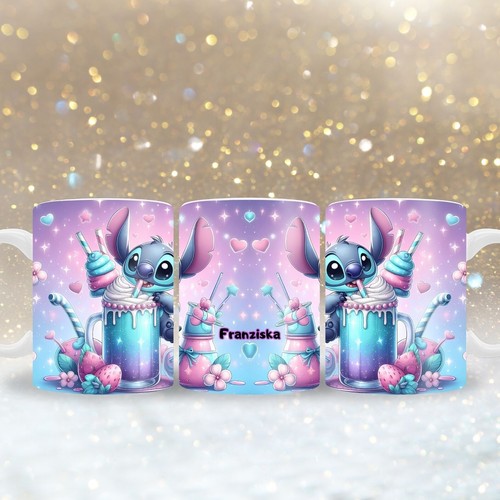 Tasse stitch mit name - tasse,