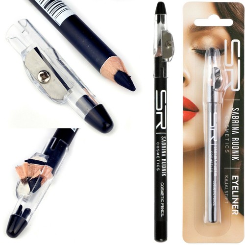 Kajalstift schwarz augen make - schwarz,