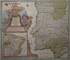 Portugal - Portugalliae et Algarbiae Regna -  Seutter 1740 - Original