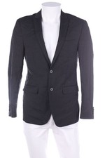 Conbìpel Sakko Woll-Mix Nadelstreifen 46 anthrazit