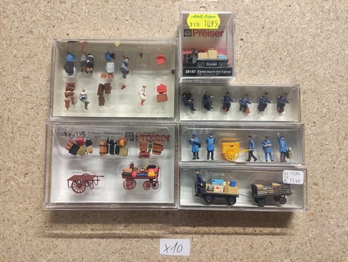 Preiser spur h0 figuren - 1:87,