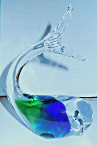 Murano glas delphin - murano,