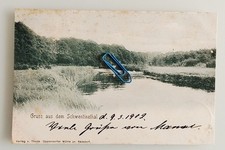 AK Foto Karte Gruss aus Schwentinental Kiel Raisdorf Holstein Post 1902 DR ALT 