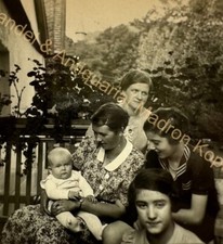 orig. Foto Frauen Familie Kind