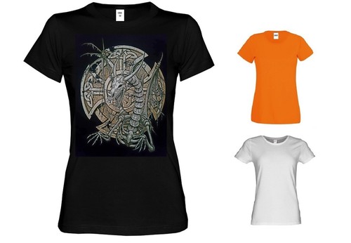 Frauen shirt farbtönen - shirt, 3