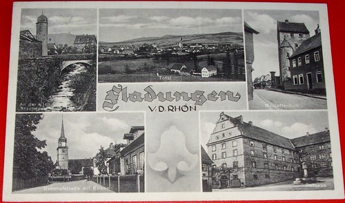 Fladungen 1941 rhön grabfeld - fladungen,