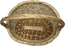 Strohkorb - Handgeflochtener