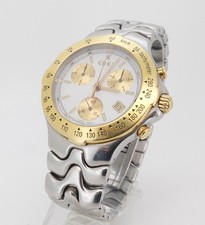Ebel Sportwave Ref.  E6251641 Chronograph Stahl/Gold Box Papiere