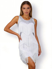 Glitzerndes Strass Fransen