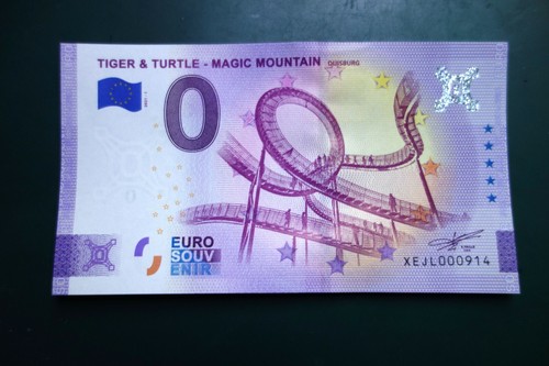 Euro schein tiger turtle 10 - 0,