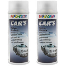 Dupli-Color Klarlack matt farblos 2x 400ml Rallye Car's Acryl Lackspray